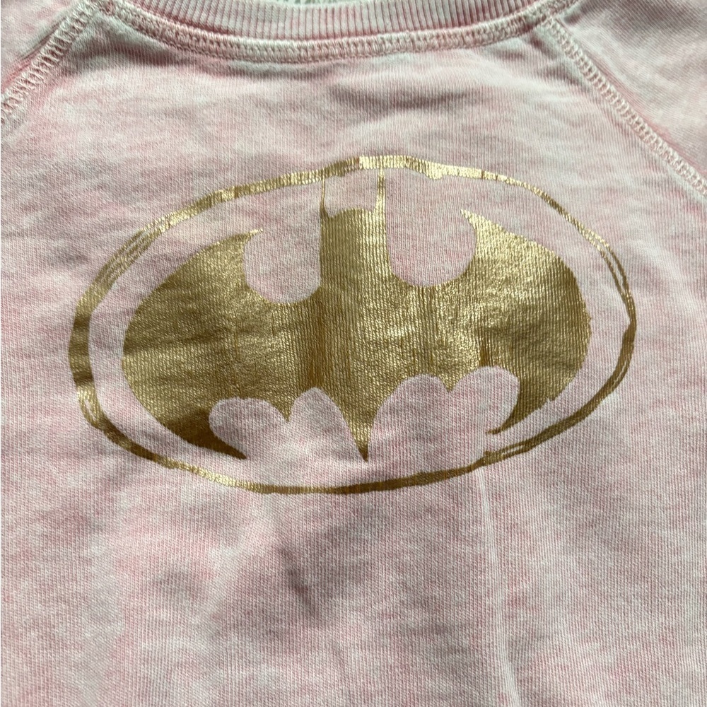 4T/5T bundle Colorful Peace Sign T-Shirt Tie-Dye Shorts Batman H&M sweatshirt - Picture 5 of 9